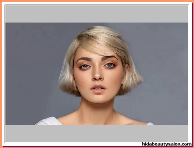رنگ و لایت روشن موی کوتاه در سالن زیبایی هیدا بیوتی