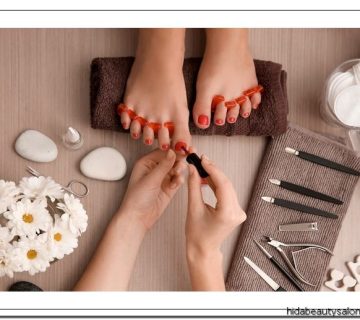 خدمات منیکور و پدیکور در سالن زیبایی هیدا بیوتی