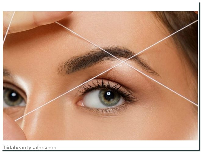 اصلاح ابرو در سالن زیبایی هیدا بیوتی