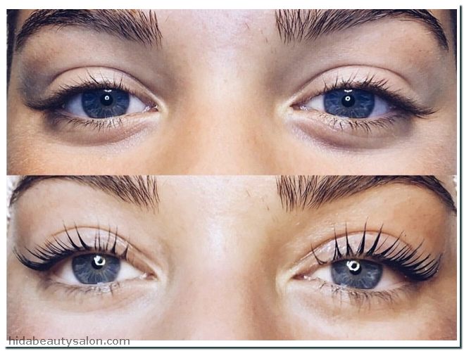 لیفت مژه در سالن زیبایی هیدا بیوتی